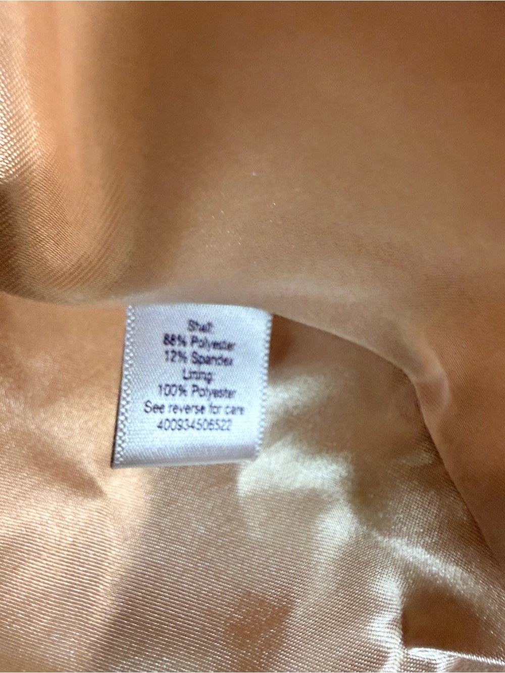 Jennifer Lopez Blush Pink Cropped Open Front Blazer XL Stretch Career Jacket - Picture 6 of 8
